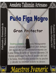 Talisman ArtiHeilige Talisman Faust Figa Jet Black