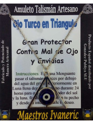 Talismanic Craftsman Türkisches Auge in Dreieck