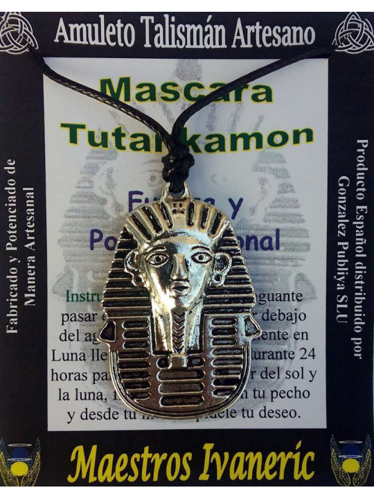 Talismanische Handwerkermaske des Tutanchamun