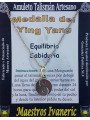 Talisman Kunsthandwerker Ying Yang Medaille