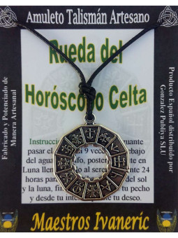 Keltisches Horoskop Rad Talisman Handwerk Talisman