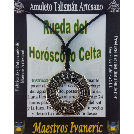Keltisches Horoskop Rad Talisman Handwerk Talisman
