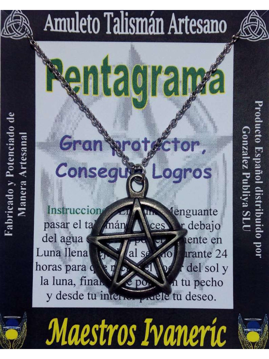 Pentagramm-Talisman Kunsthandwerker-Talisman