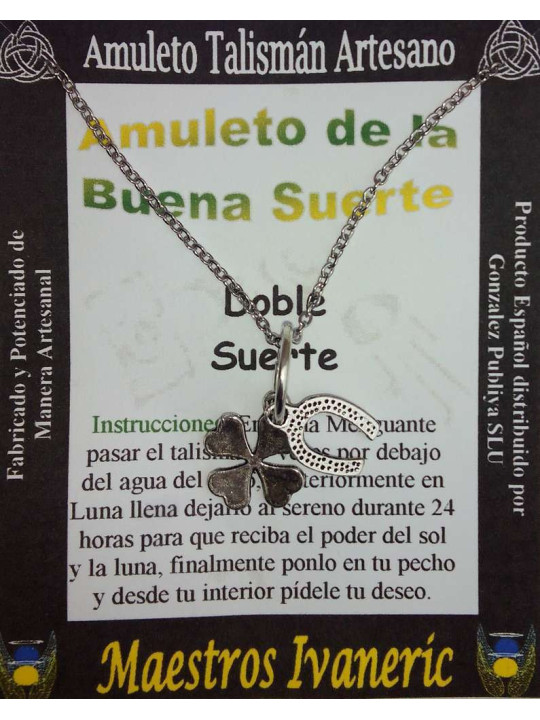 Talisman des doppelten Glücks Handwerker-Talisman