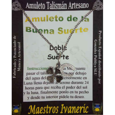 Talisman des doppelten Glücks Handwerker-Talisman
