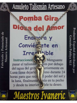 Talismanischer Kunsthandwerker Pomba Gira, Göttin der Liebe