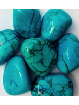 Kieselsteine Türkis Medium 2,5cm bis 3,5cm