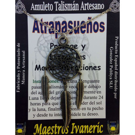Handgefertigter Talisman Traumfänger