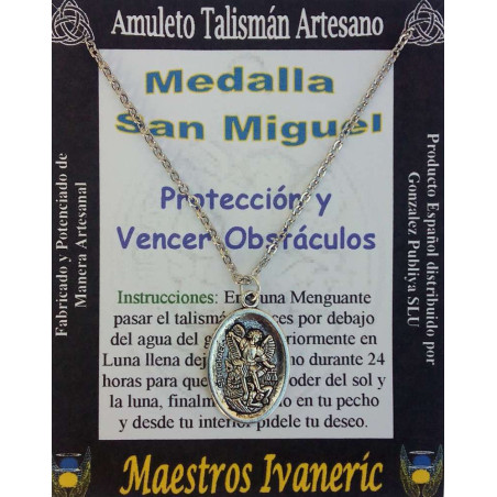 Talismanische Handwerker-Medaille des Heiligen Michael