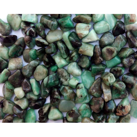 Kieselsteine Grüne Smaragd Medium 2,5cm bis 3,5cm