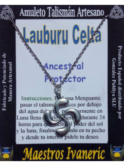 Keltischer Lauburu Kunsthandwerker-Talisman