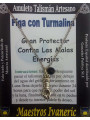 Handgefertigter Talisman Figa Faust mit Turmalin