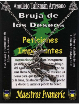 Hexe der Wünsche Talisman Handwerker Talisman