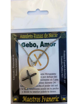 Anhänger Rune der Liebe. Liebe anziehen.