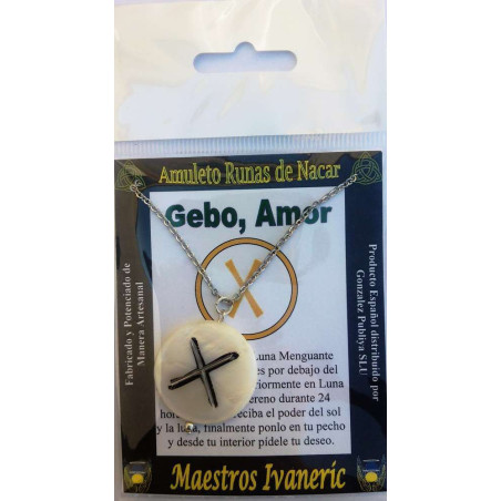 Anhänger Rune der Liebe. Liebe anziehen.