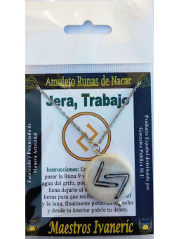 Pendant Rune Work, Wohlstand bei der Arbeit.