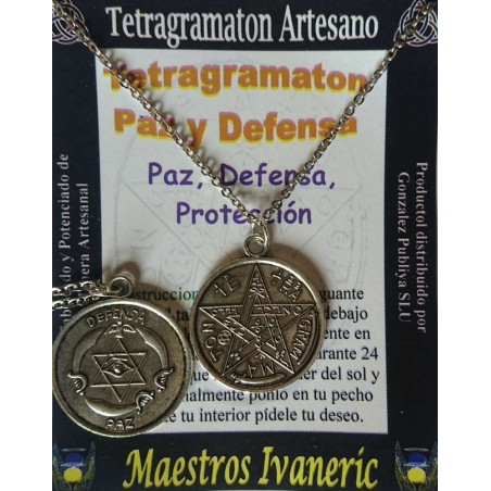 Amulett Tetragramaton Frieden und Verteidigung