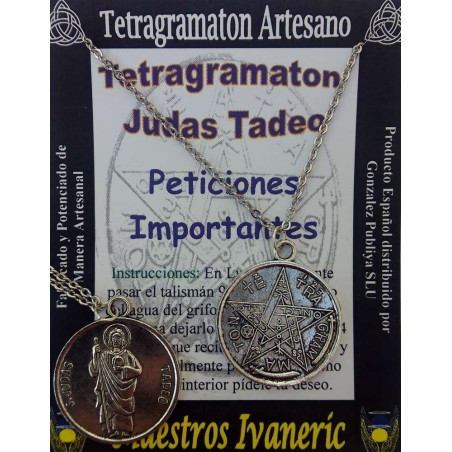 Amulett Tetragramaton Judas Thaddäus