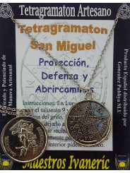 Amulett Tetragramaton Heiligekt Michael