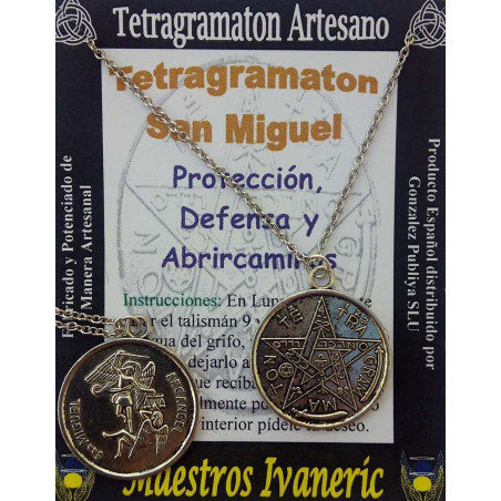 Amulett Tetragramaton Heiligekt Michael