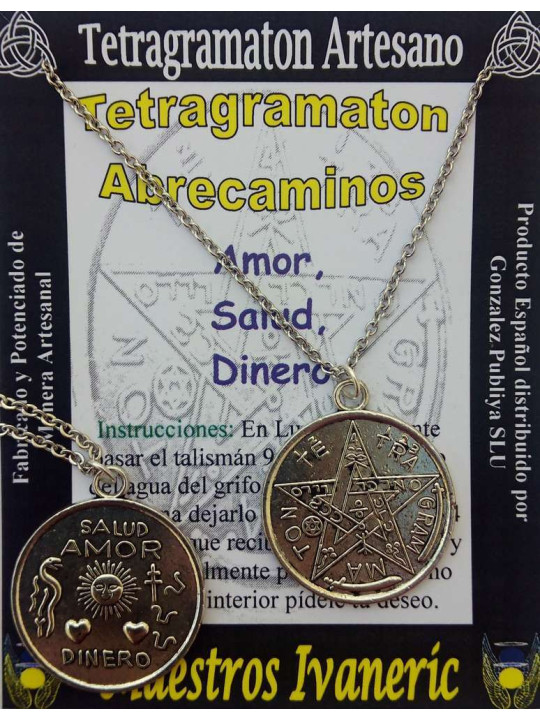 Amulett Tetragramaton Straßenöffner