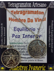 Amulett Tetragramaton Da Vinci Mann