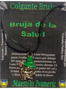 Gesundheit Hexe Amulett, 3 Zentimeter