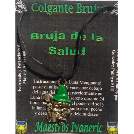 Gesundheit Hexe Amulett, 3 Zentimeter