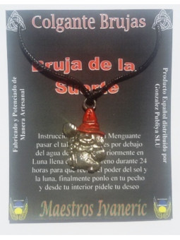 Glückshexen-Anhänger, 3 Zentimeter