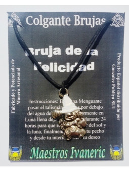 Glückshexen-Amulett, 3 Zentimeter