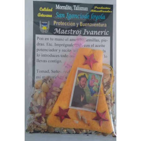 Mächtiges Amulett Amulett Morralito St. Ignatius von Loyola