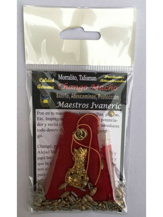 Mächtiges Amulett Morralito Chango macho