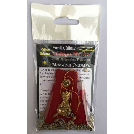 Mächtiges Amulett Morralito Chango macho
