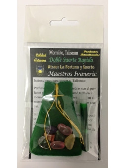 Mächtiges Amulett Morralito Doble Suerte Rapida