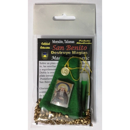 Mächtiges Amulett Morralito Heilige Benito