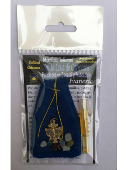 Mächtiges Amulett Morralito Heiligeta Cruz de Caravaca