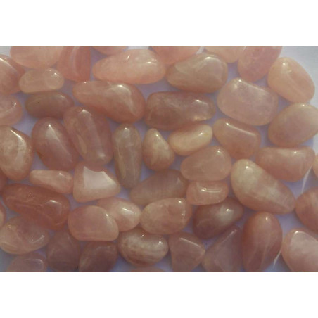 Kieselsteine Rosenquarz Gross 3,5cm bis 5cm