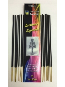 Kreuz von Caravaca Spezial-Weihrauch mit Mustern und Gebeten