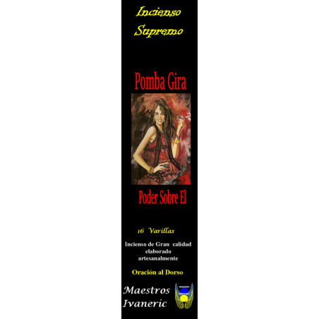 Pomba Gira Höchste Incense of Zweck, mit Gebet