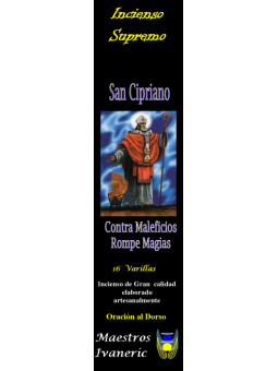 St. Cyprian's Ziel Höchster Weihrauch, mit Gebet