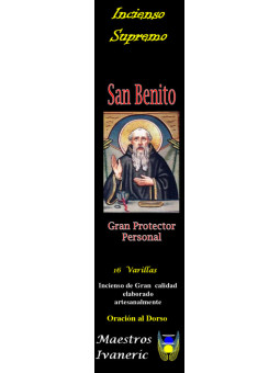 Oberster Weihrauch der Absicht St. Benedikt, mit Gebet