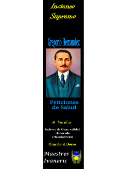 Gregorio Hernandez Höchste Zweck Weihrauch, Gesundheit, mit Gebet