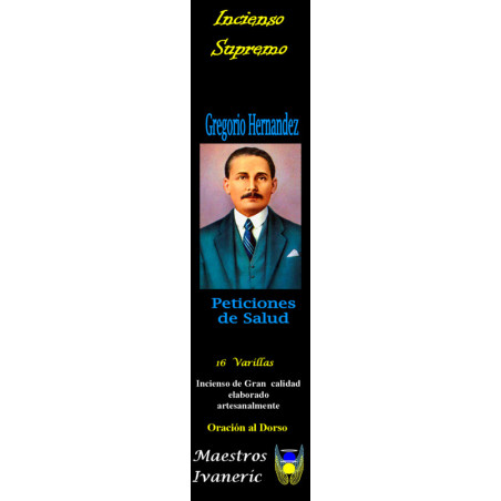 Gregorio Hernandez Höchste Zweck Weihrauch, Gesundheit, mit Gebet