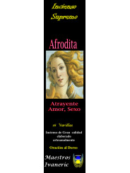Aphrodite Höchste Zweck Weihrauch, mit Gebet