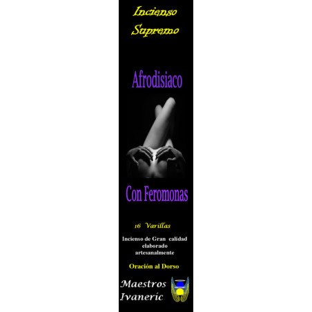 Höchste Zweck Aphrodisiac Incense mit Pheromonen, mit Gebet