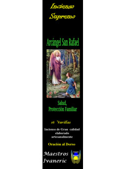 Erhabener Weihrauch der Erzengel St. Raphael, mit Gebet