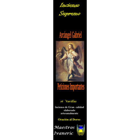 Oberster Weihrauch der Erzengel St. Gabriel, mit Gebet