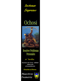 Ochosi Höchste Heiligeteria Weihrauch, mit Gebet