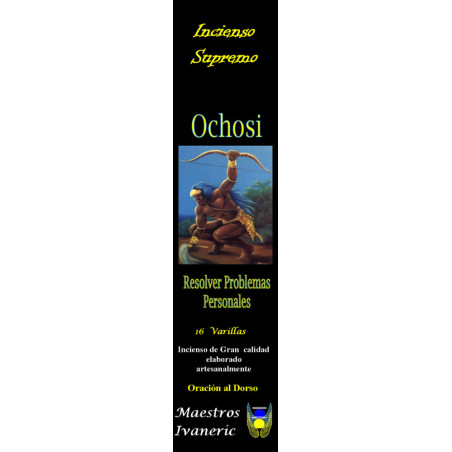 Ochosi Höchste Heiligeteria Weihrauch, mit Gebet