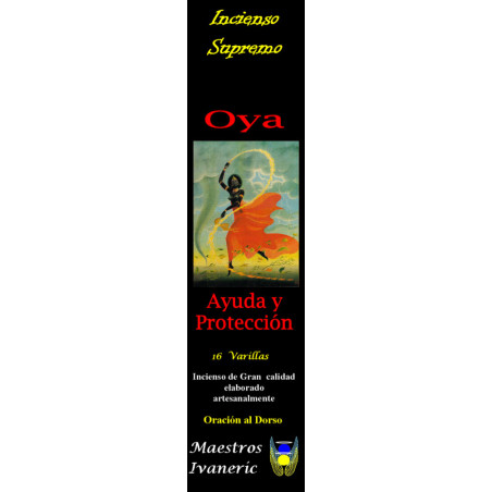 Oya Heiligeteria Höchste Weihrauch, mit Gebet